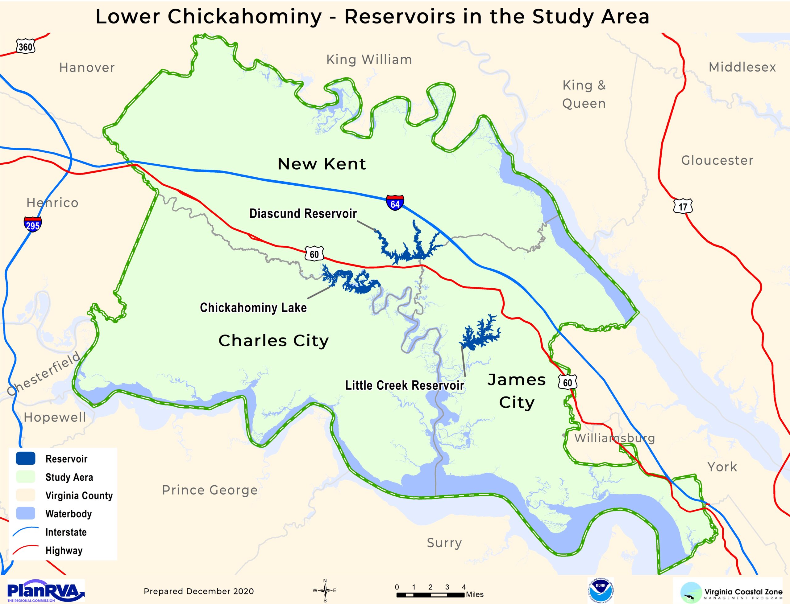 Map14_LC_Reservoirs_Web_2020 | Plan RVA