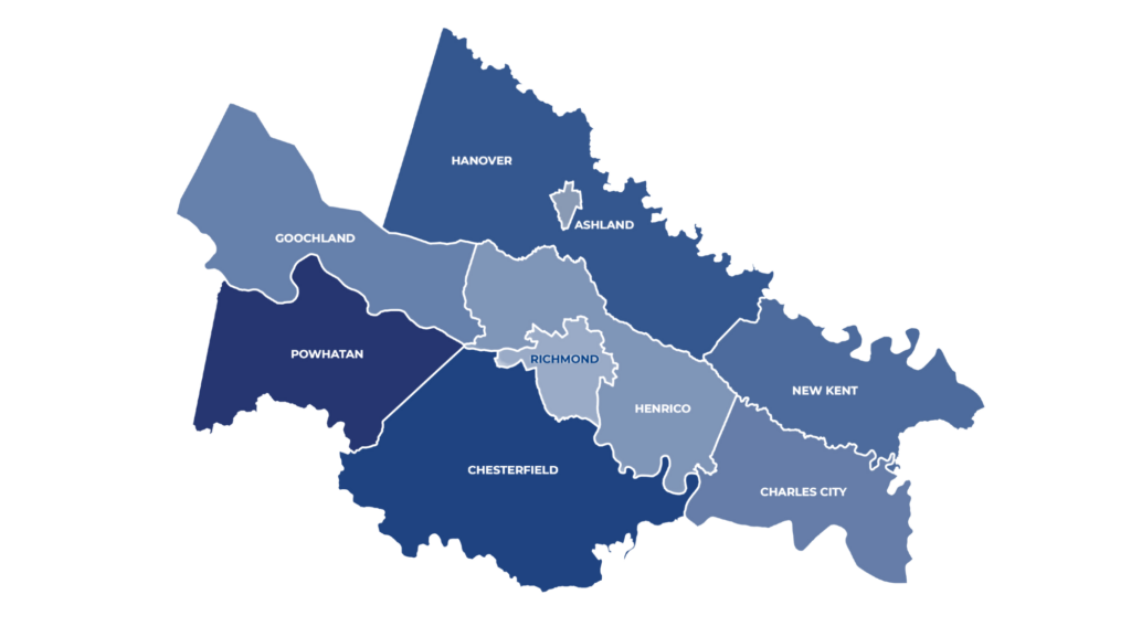 Richmond Regional Map