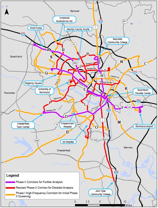 Greater Rva Transit Vision Plan Plan Rva 